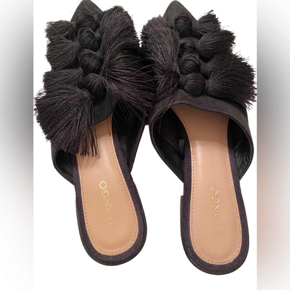 Mango Flat Pointed Toe Tassel - Picture 2 of 8